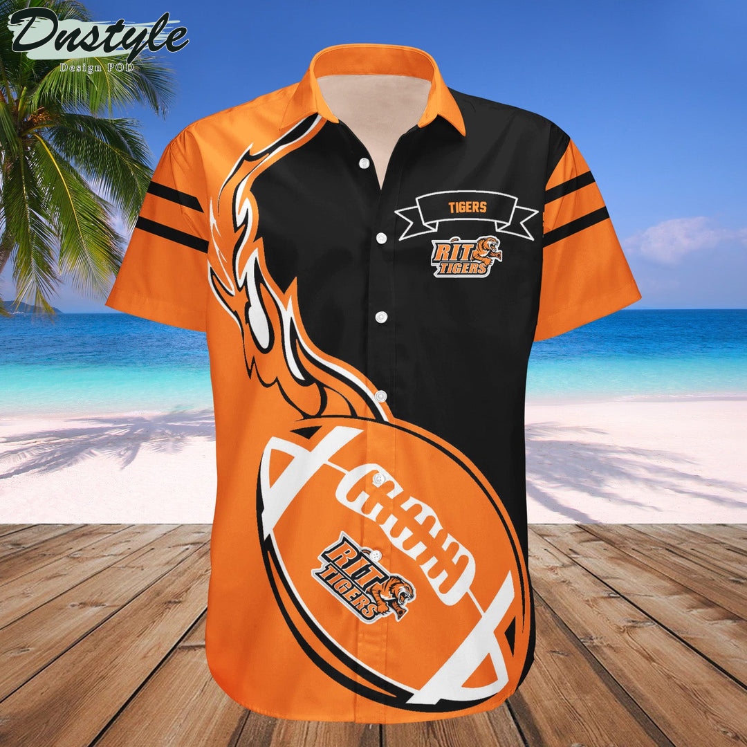 NCAA RIT Tigers Flame Ball Hawaii Shirt