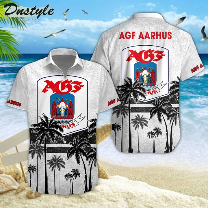 AGF Fodbold hawaiian shirt beach short