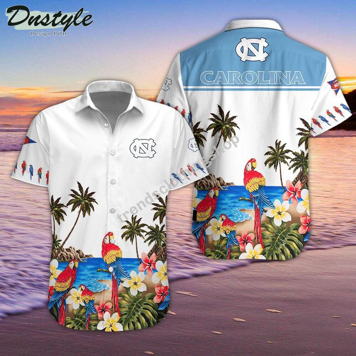 North Carolina Tar Heels Carolina Tropical Hawaiian Shirt
