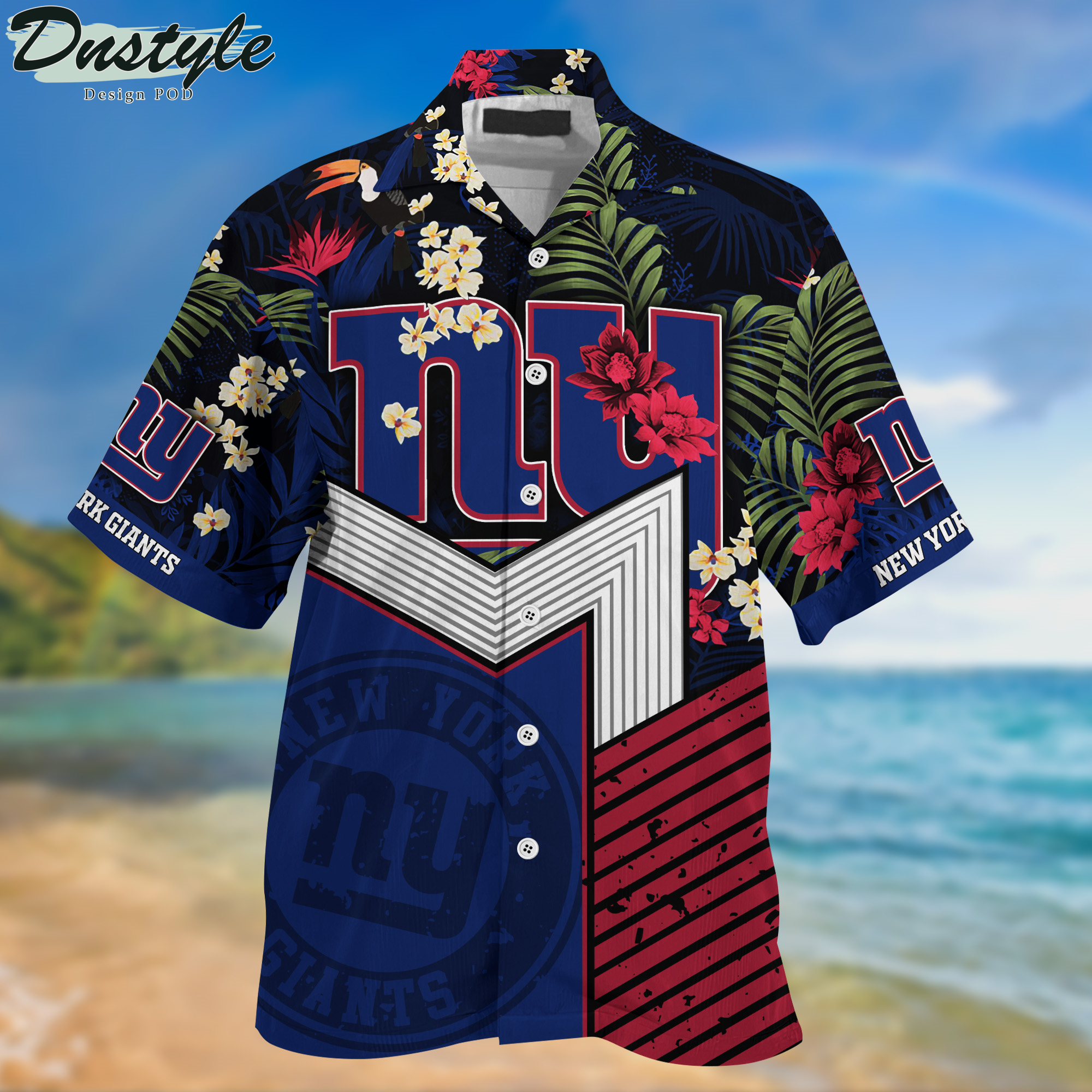 New York Giants Hawaii Shirt And Shorts New Collection