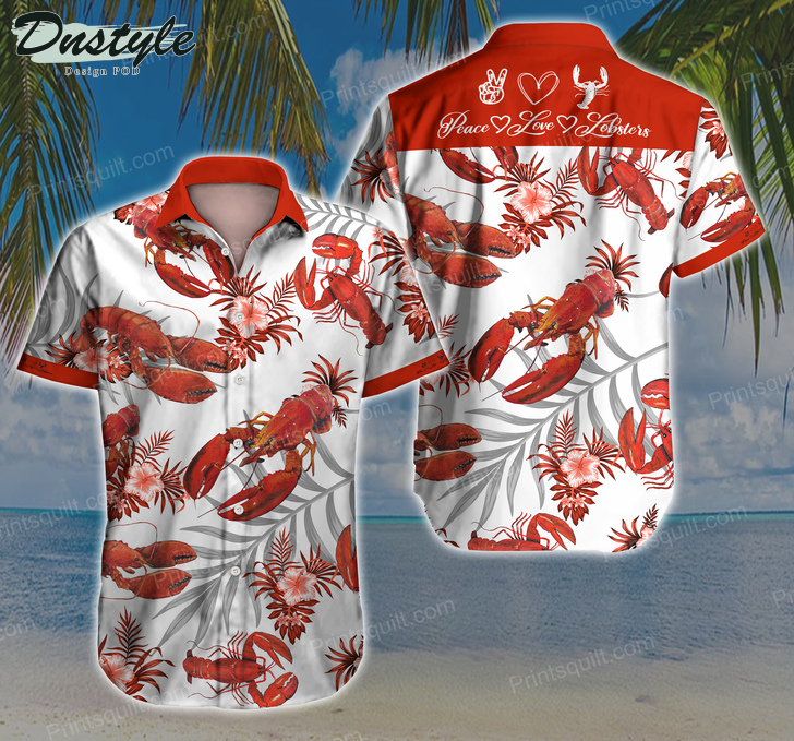 Lobsters Lovers Hawaiian Shirt