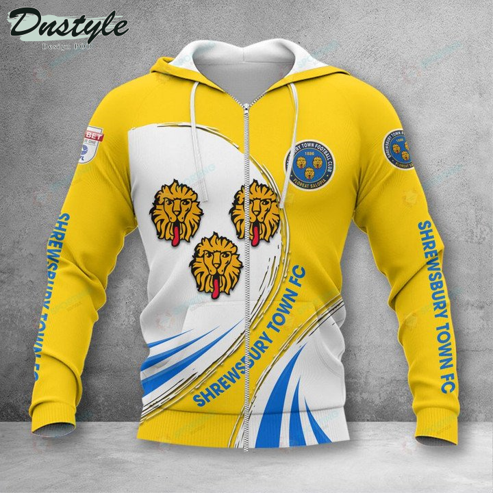 Shrewsbury Town 3d Print Hoodie Tshirt