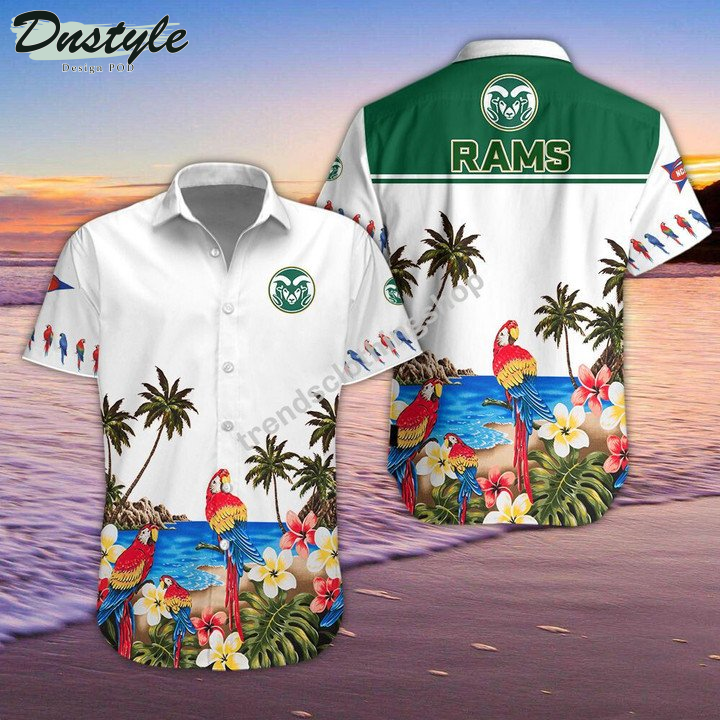 Colorado State Rams Tropical Hawaiian Shirt