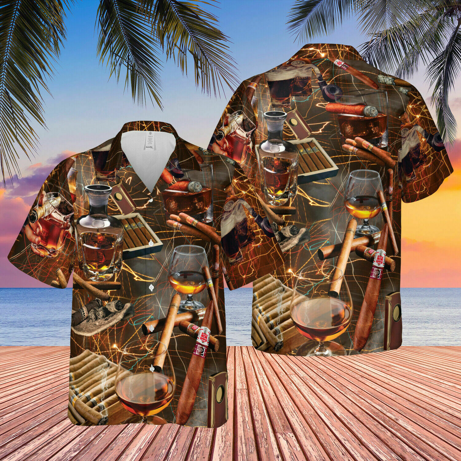 Biff Tannen Unisex Summer Hawaiian Shirt