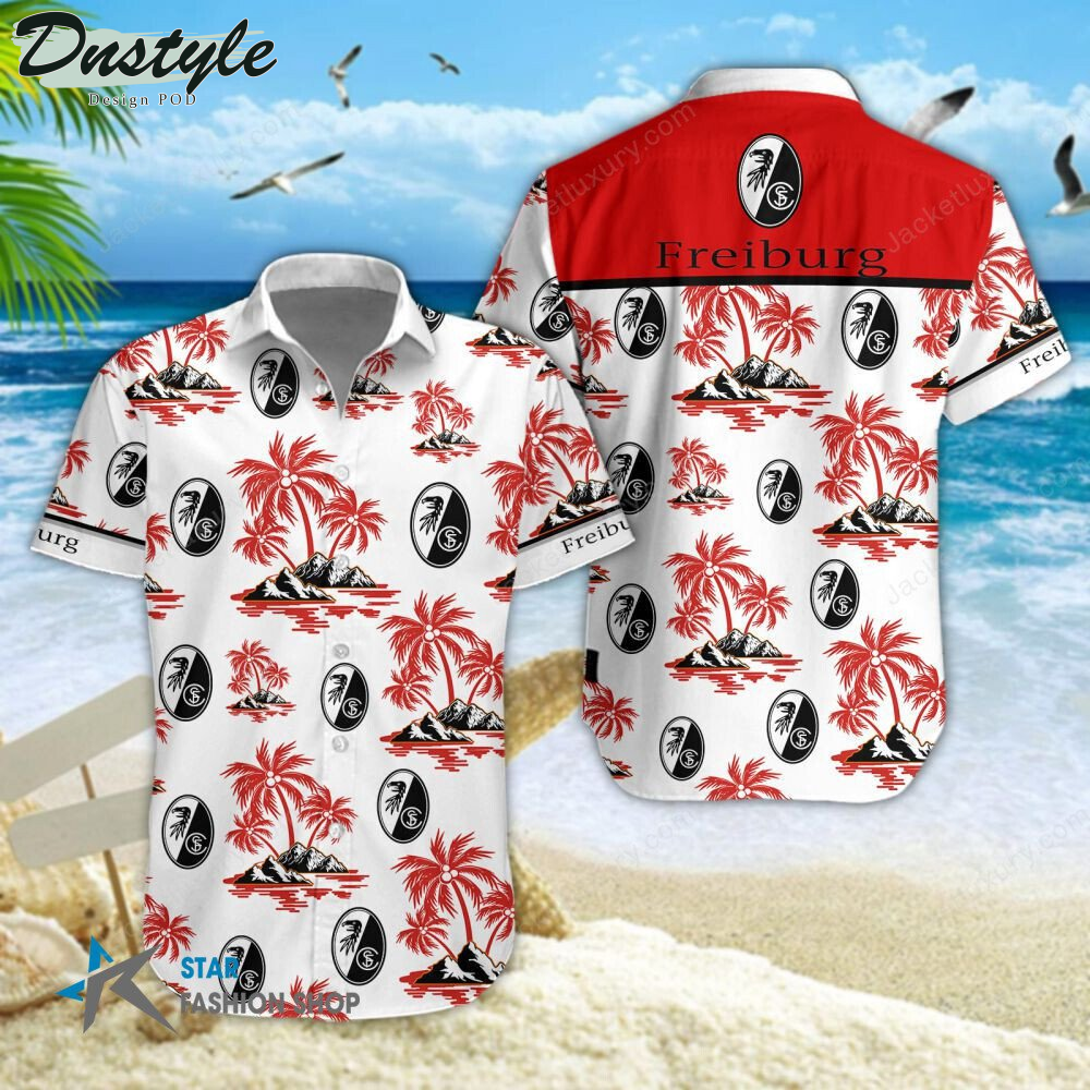 SC Freiburg Hawaiian Shirt Beach Short