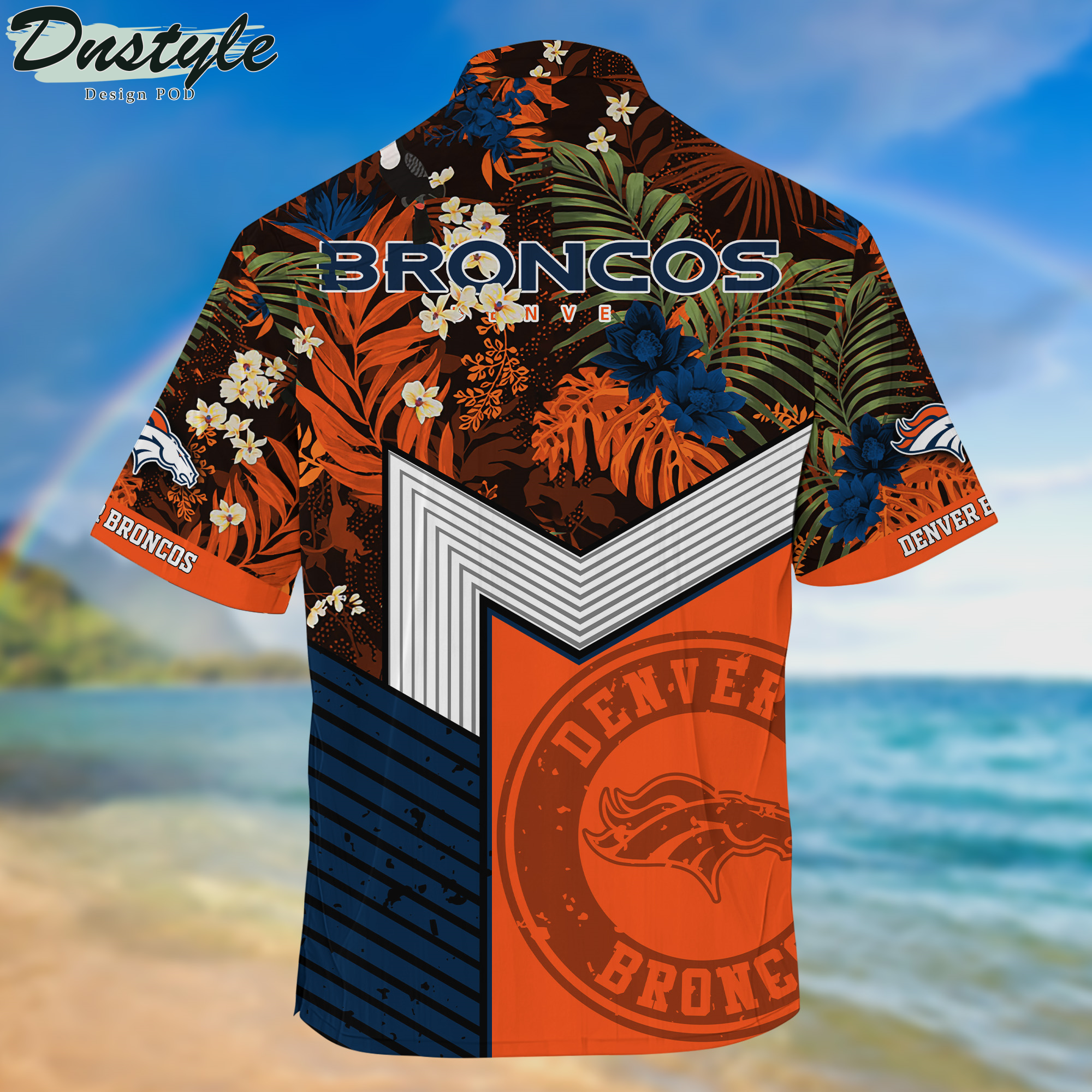 Denver Broncos Hawaii Shirt And Shorts New Collection