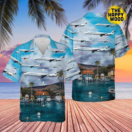 Allegiant Air McDonnell Douglas Sky Hawaiian Shirt