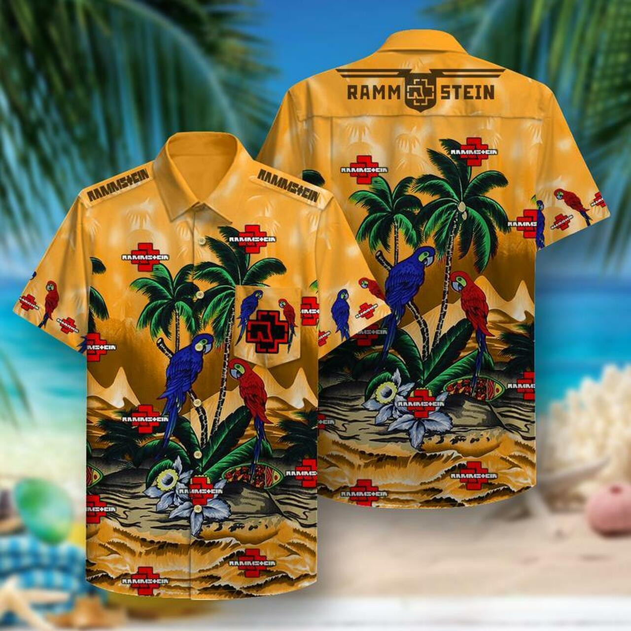 Rammstein Fashion Tourism Hawaiian Shirt