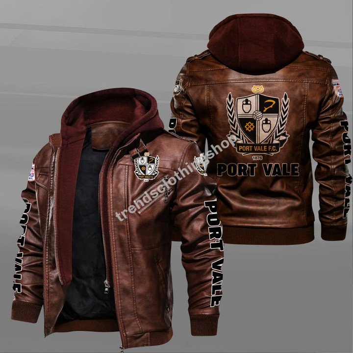 Port Vale FC 1876 Leather Jacket