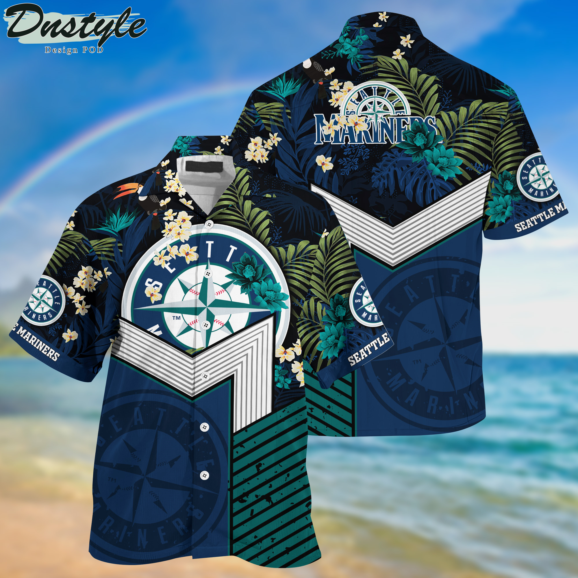 Seattle Mariners Tropical New Collection Hawaii Shirt And Shorts