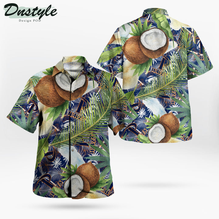 Pepperdine Waves Coconut Tropical Hawaiian Shirt
