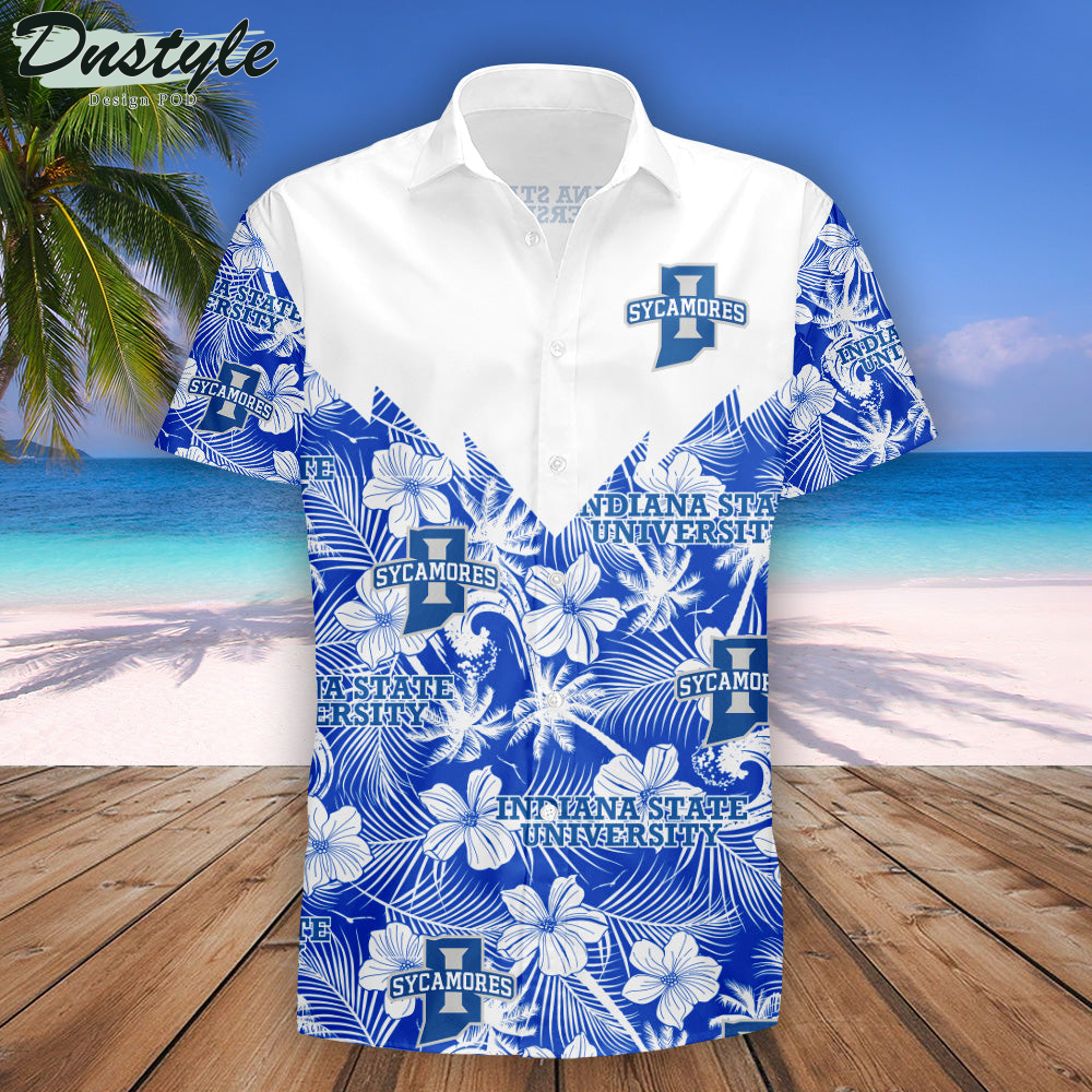 Indiana State Sycamores Tropical Seamless NCAA Hawaii Shirt