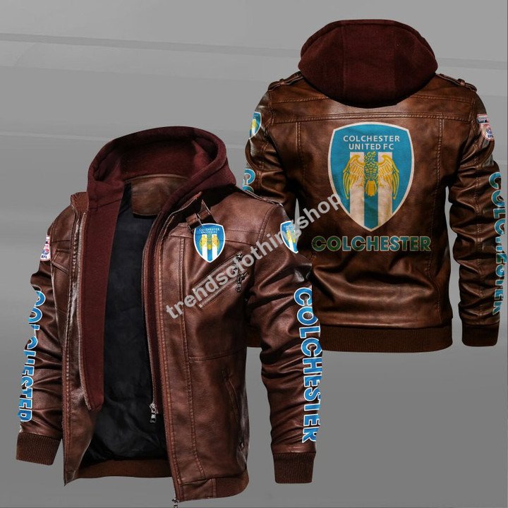 Colchester United FC Leather Jacket