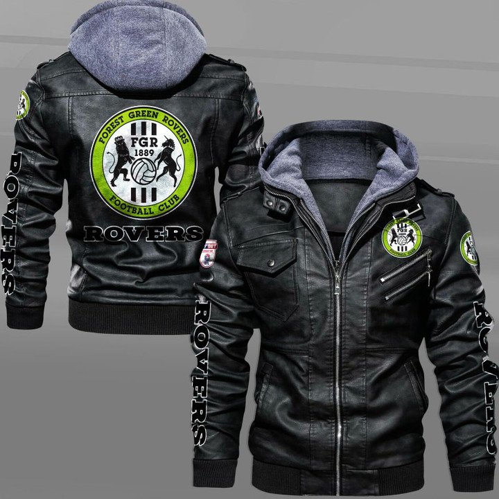 Forest Green Rovers Football Club Leather Jacket