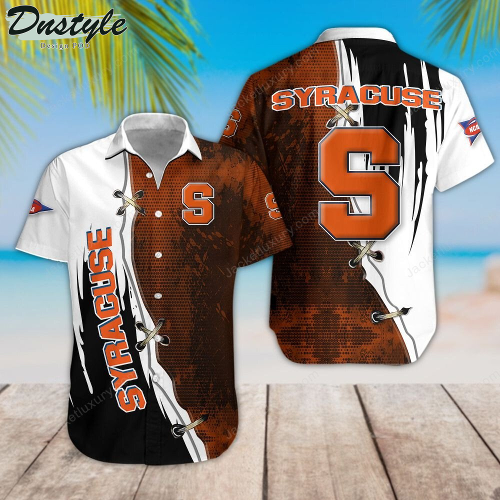 Syracuse Orange Football Hawaiian Shirt