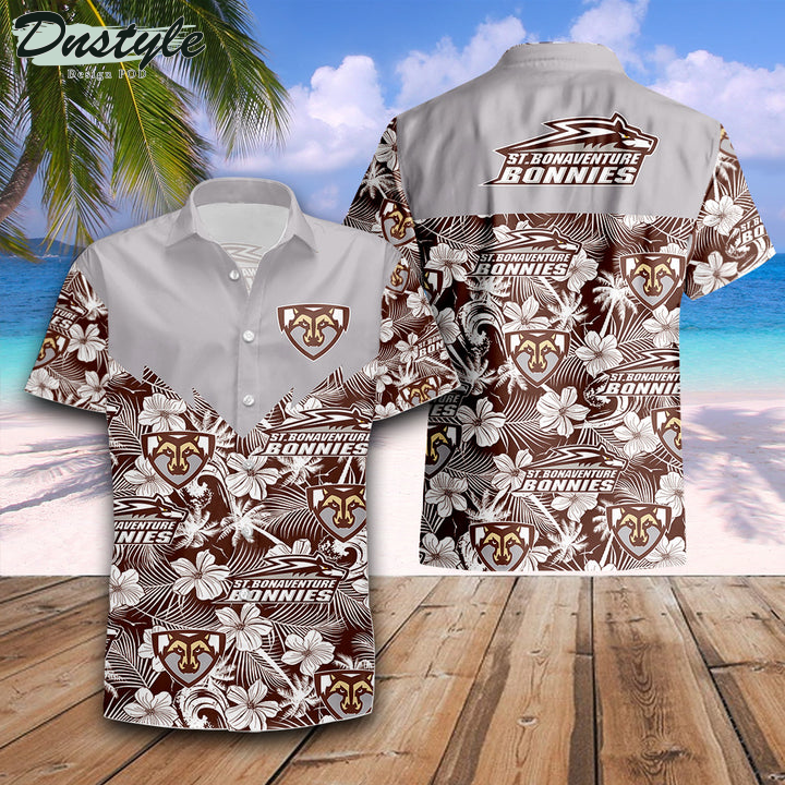 St. Bonaventure Bonnies Tropical NCAA Hawaii Shirt