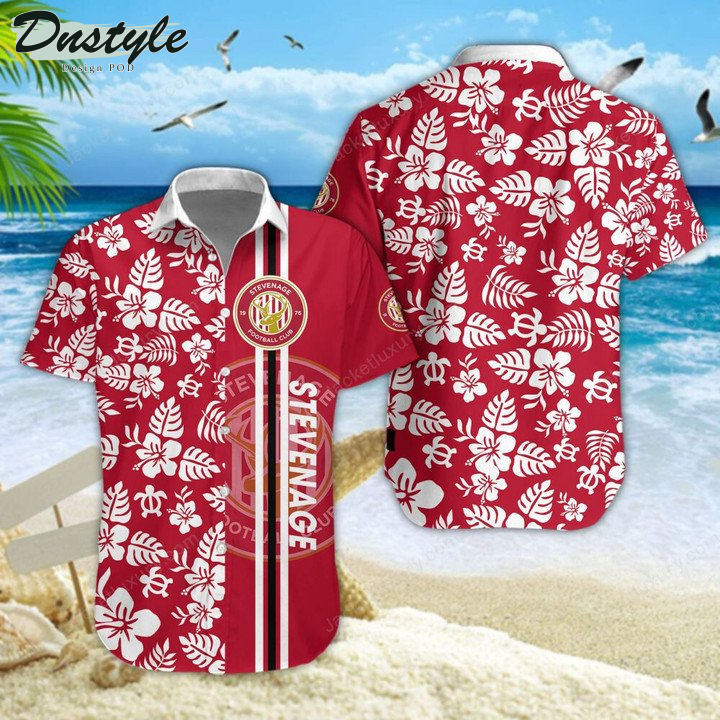 Stevenage Football Club Hawaiian Shirt