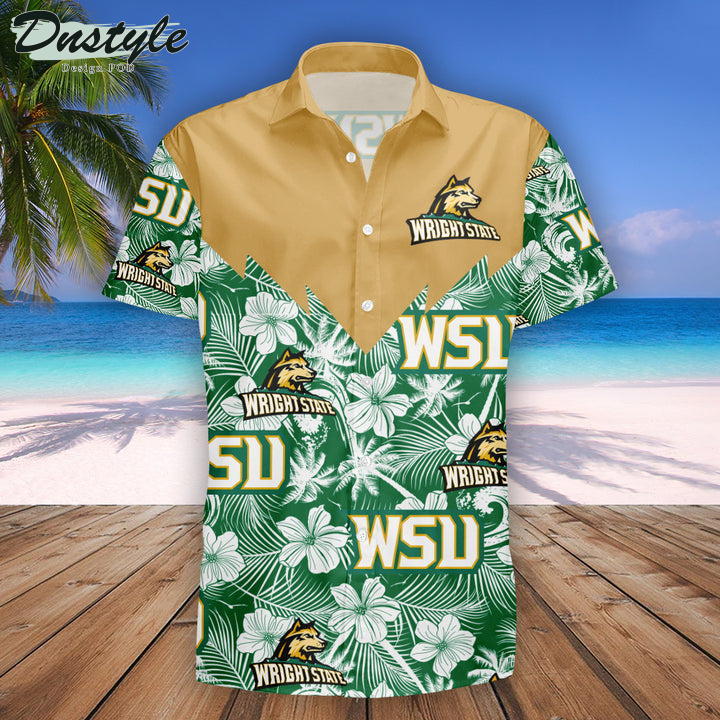 Wright State Raiders Tropical NCAA Hawaii Shirt