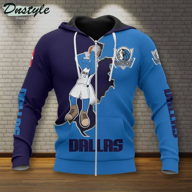 Dallas Mavericks NBA 3d Hoodie