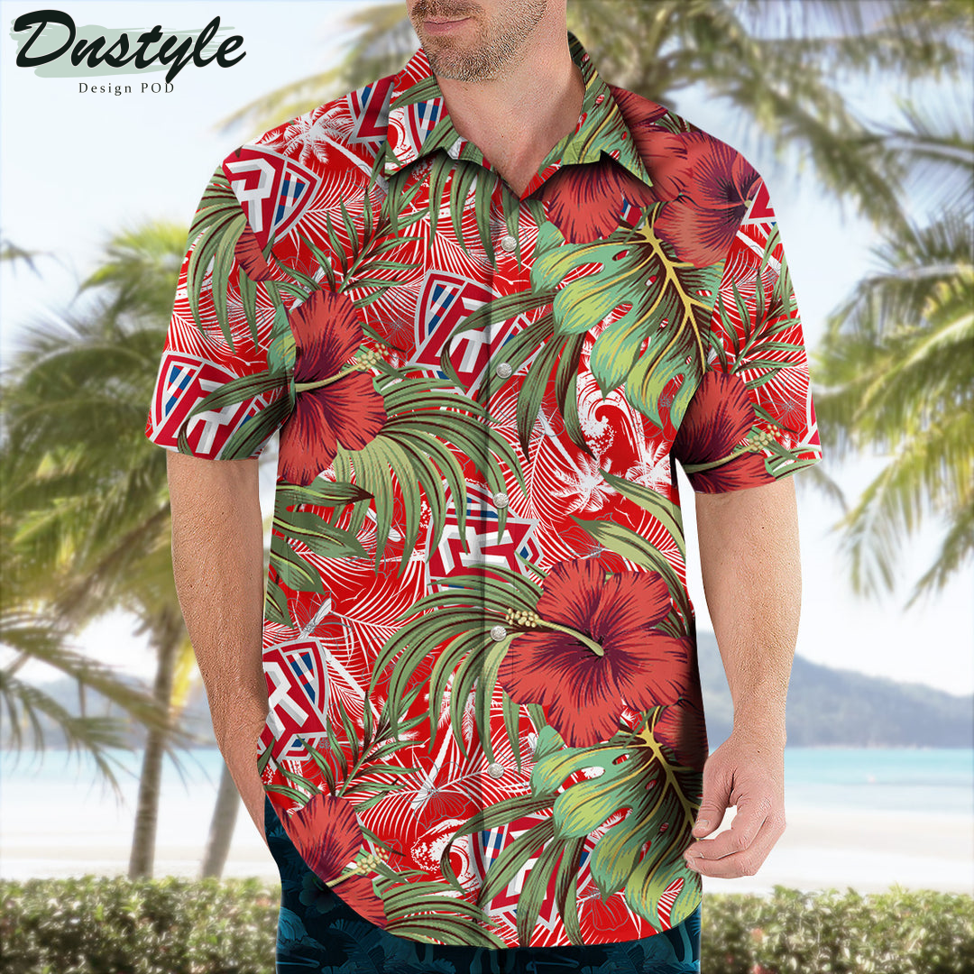 Radford Highlanders Hibiscus Tropical Hawaii Shirt