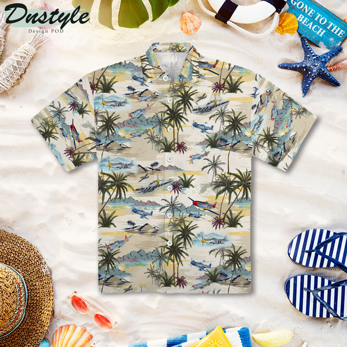 Aircraft Hawaiian Shirt