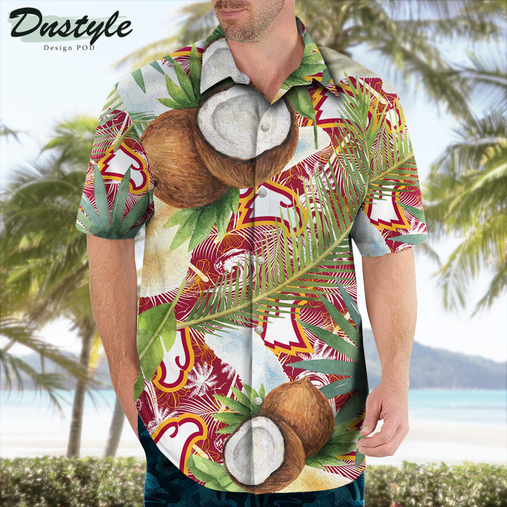 Winthrop Eagles Coconut Tropical Hawaiian Shirt