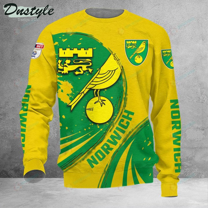 Norwich City 3d Print Hoodie Tshirt