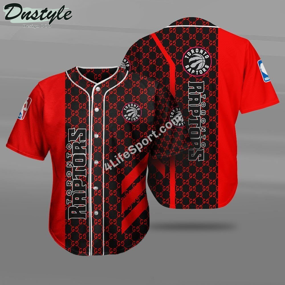 Toronto Raptors Gucci Baseball Jersey