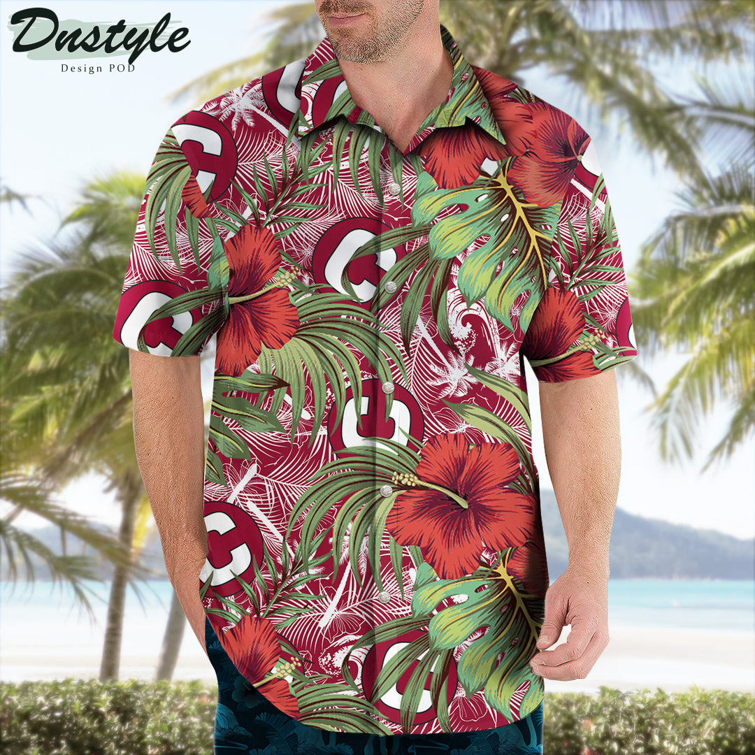 Centenary Gentlemen Hibiscus Tropical Hawaii Shirt