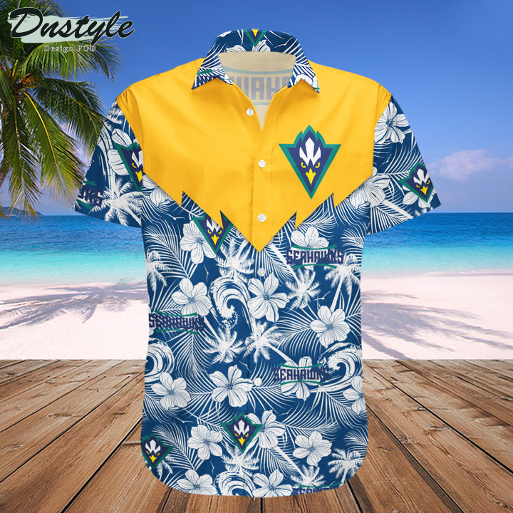 UNC Wilmington Seahawks Tropical NCAA Hawaii Shirt