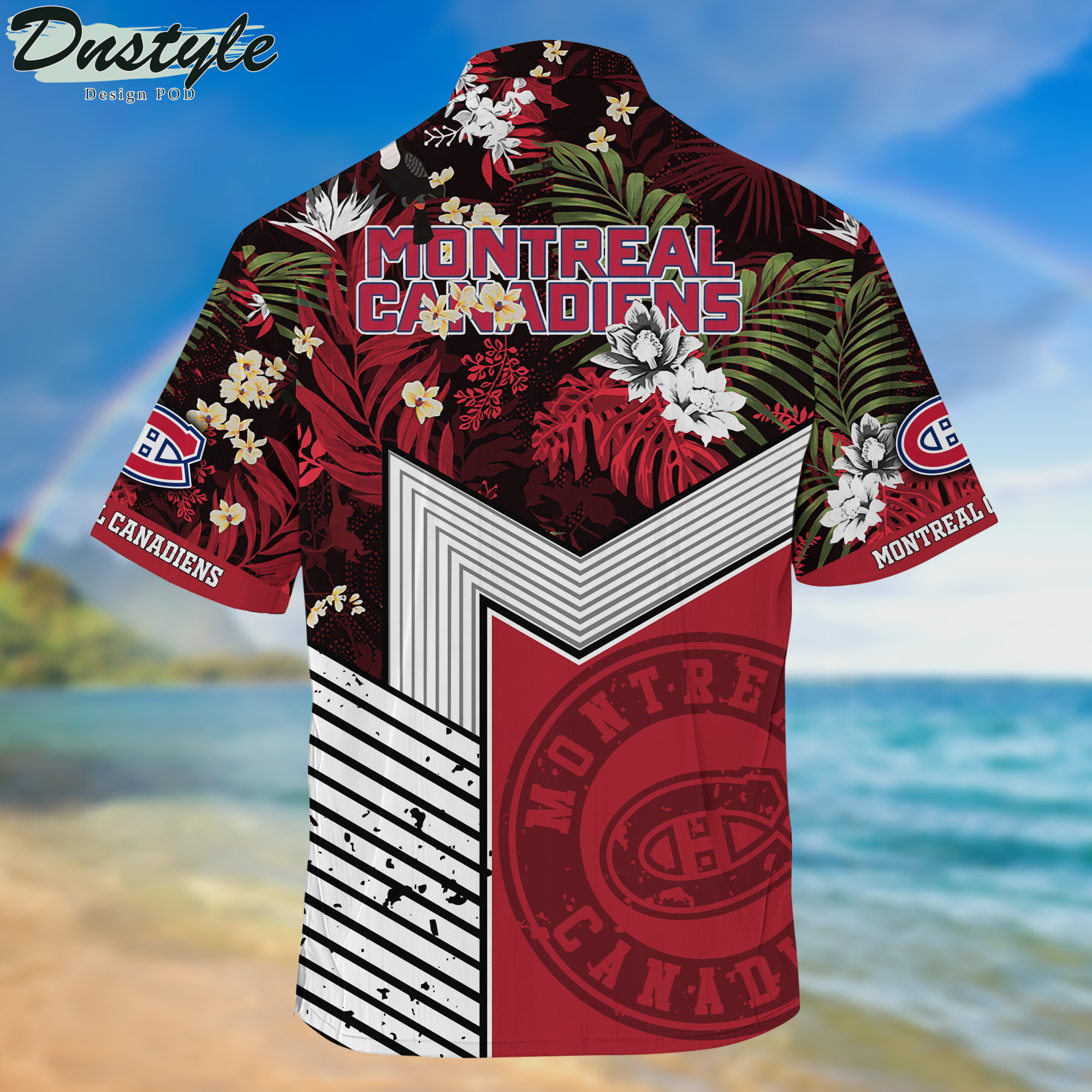 Montreal Canadiens Hawaii Shirt And Shorts New Collection