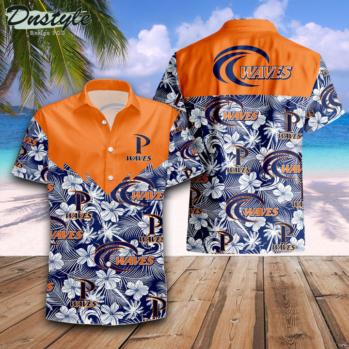 Pepperdine Waves NCAA Hawaiian Shirt