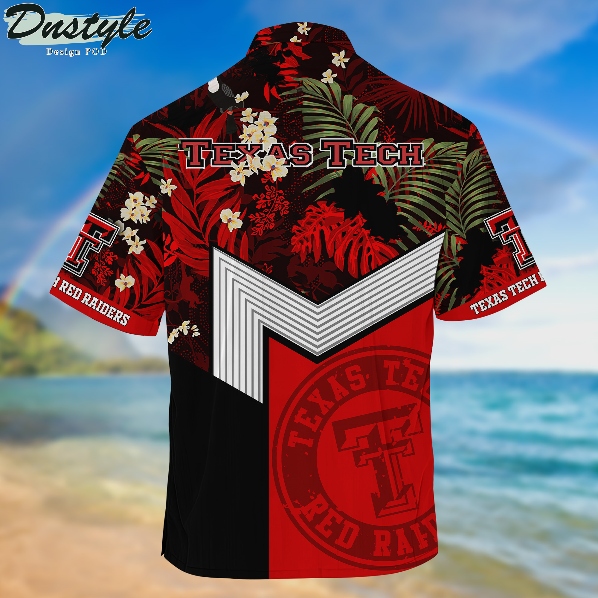 Texas Tech Red Raiders Hawaii Shirt And Shorts New Collection