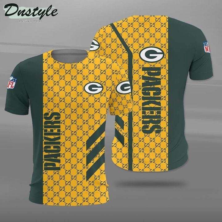 Green Bay Packers Gucci 3d Printed Hoodie Tshirt