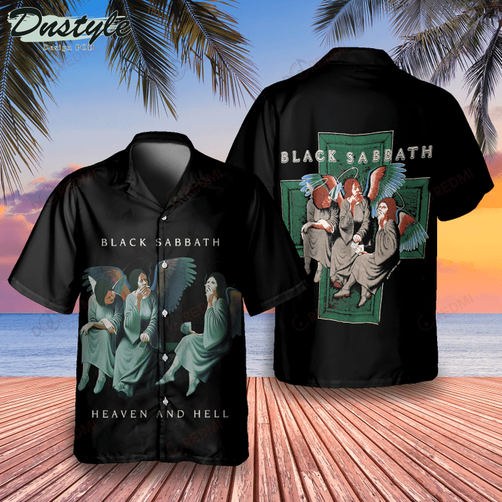Black Sabbath Band Heaven And Hell Hawaiian Shirt