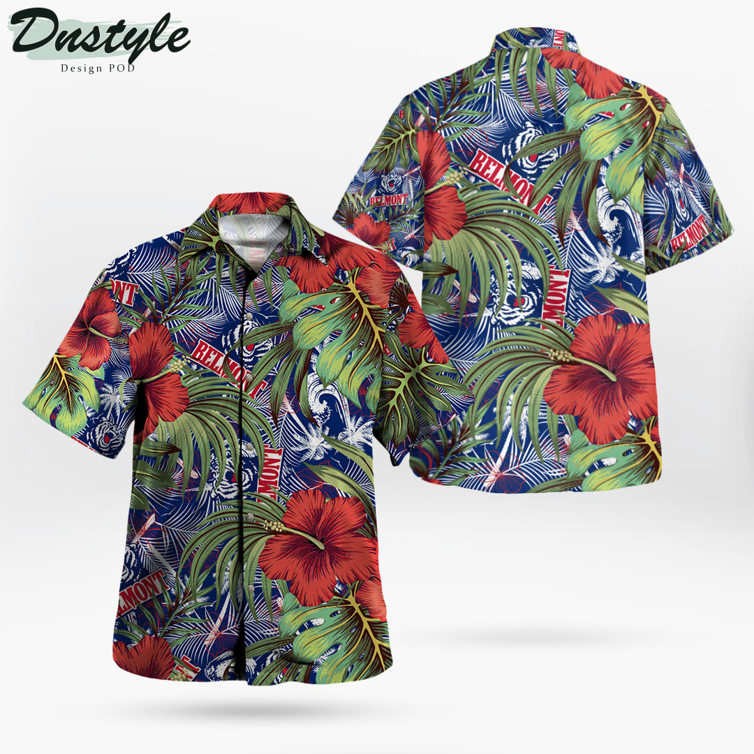 Belmont Bruins Hibiscus Tropical Hawaii Shirt