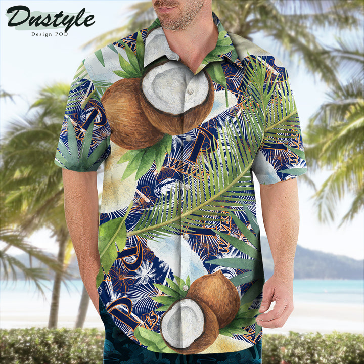 Pepperdine Waves Coconut Tropical Hawaiian Shirt
