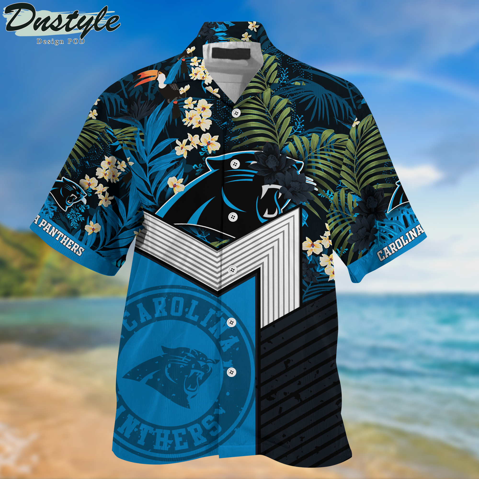 Carolina Panthers Hawaii Shirt And Shorts New Collection