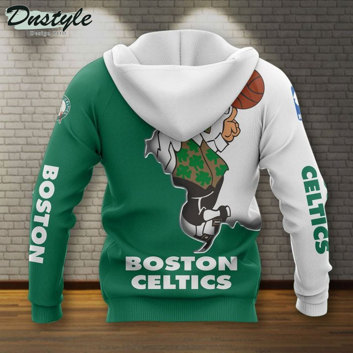 Boston Celtics NBA 3d Hoodie