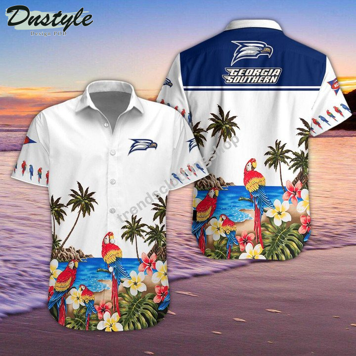Georgia Southern Eagles Tropical Hawaiian Shirt