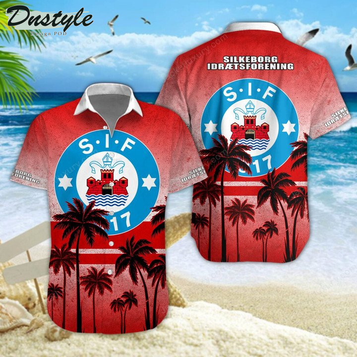 Silkeborg IF hawaiian shirt beach short