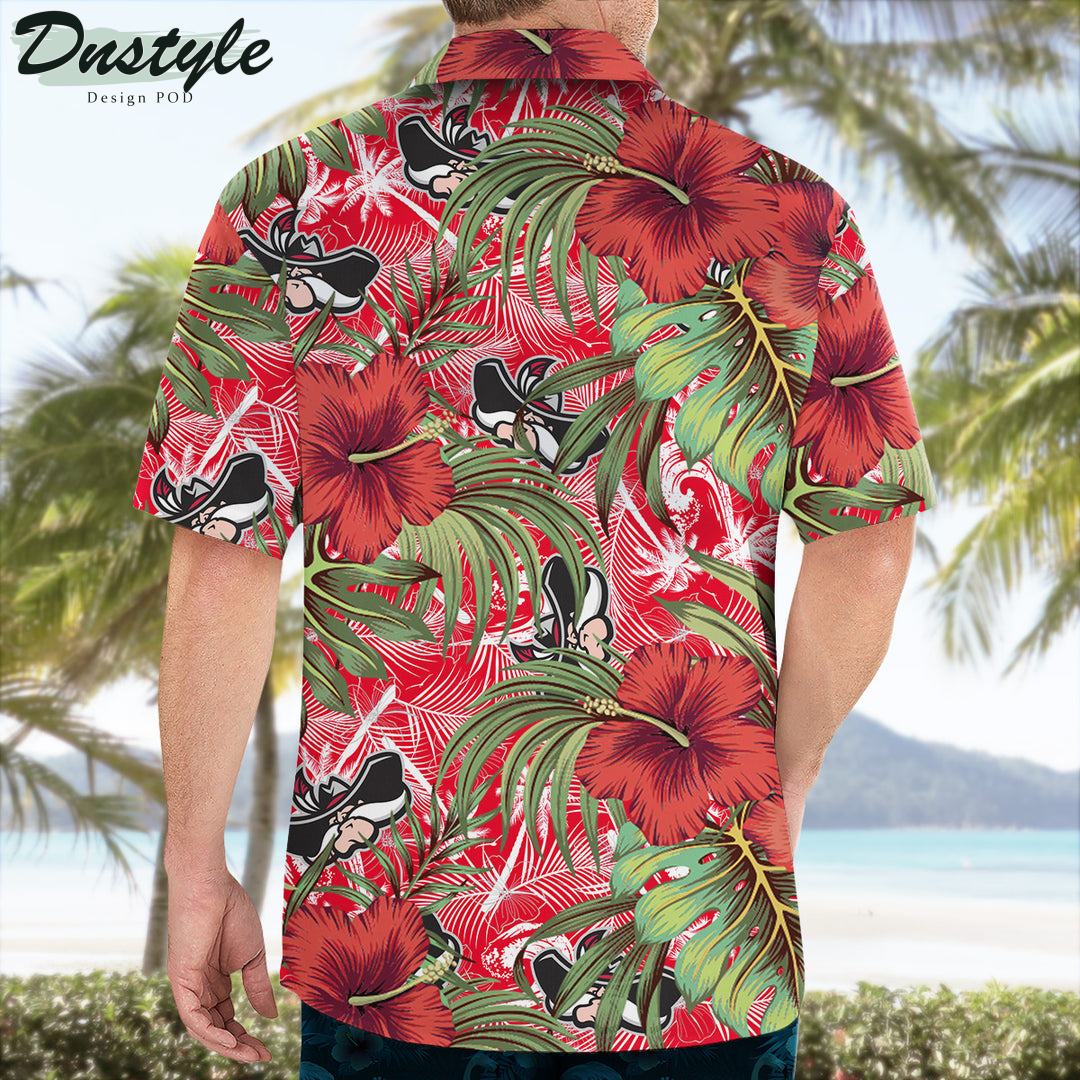 Unlv Rebels Hibiscus Tropical Hawaii Shirt