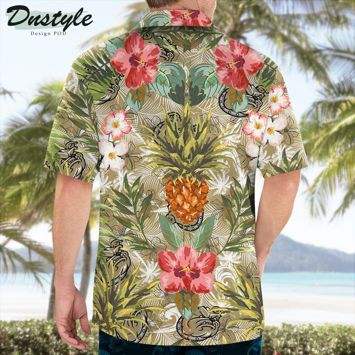 Bryant Bulldogs Pineapple Tropical Hawaiian Shirt