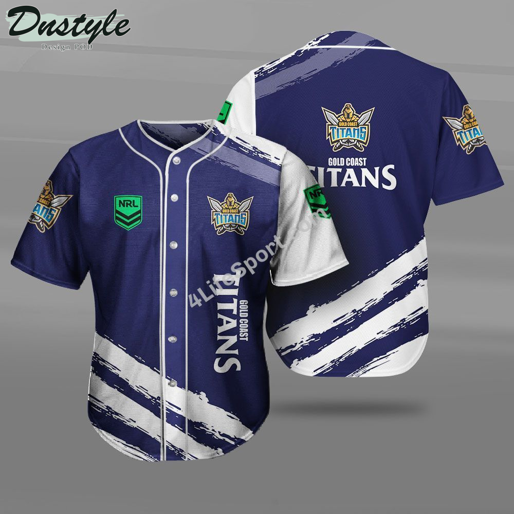 Gold Coast Titans Baseball Jersey Shirt