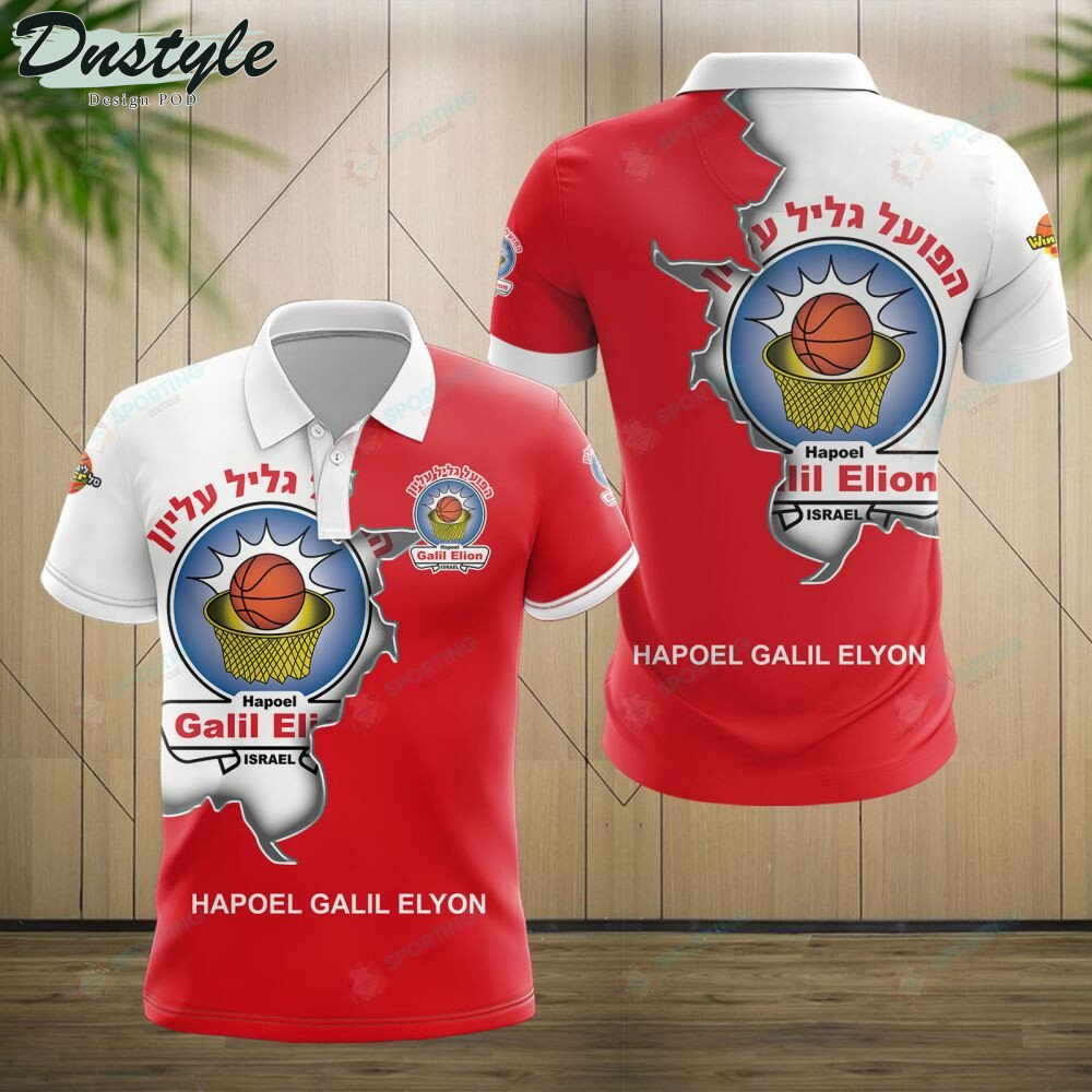 Hapoel Galil Elyon Red Polo Shirt