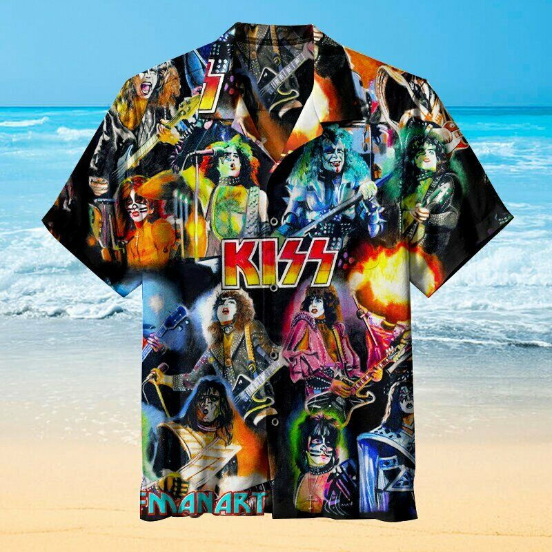 Kiss Band Unisex Hawaiian Shirt