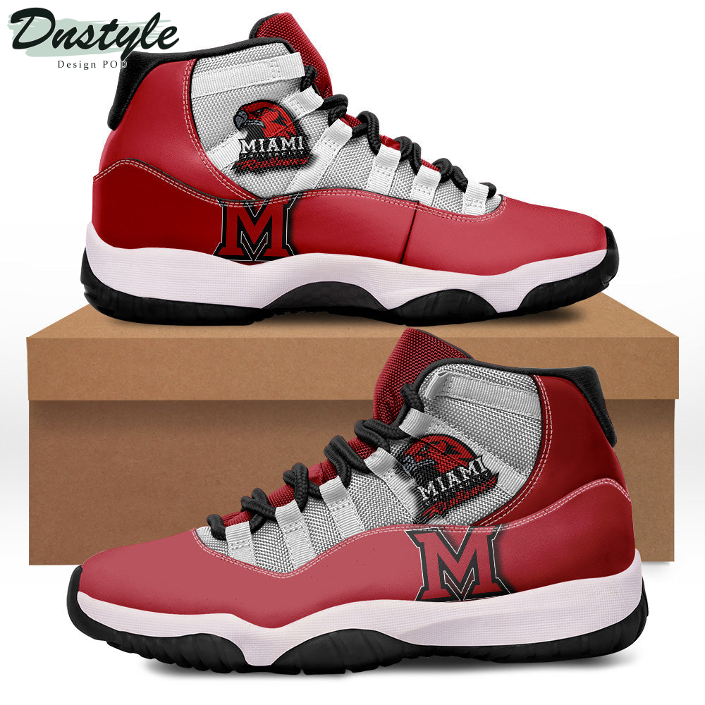Miami RedHawks Air Jordan 11 Shoes Sneaker