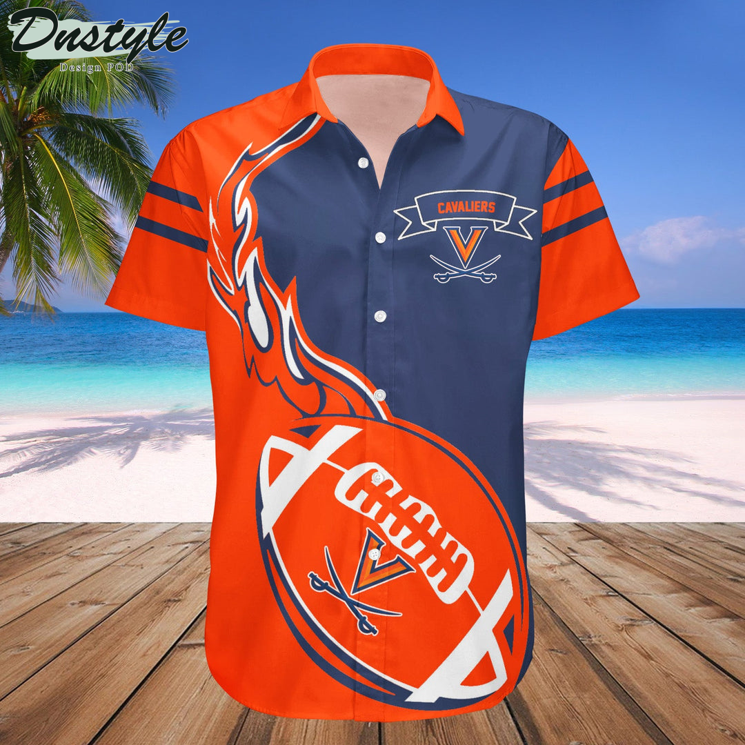 NCAA Virginia Cavaliers Flame Ball Hawaii Shirt