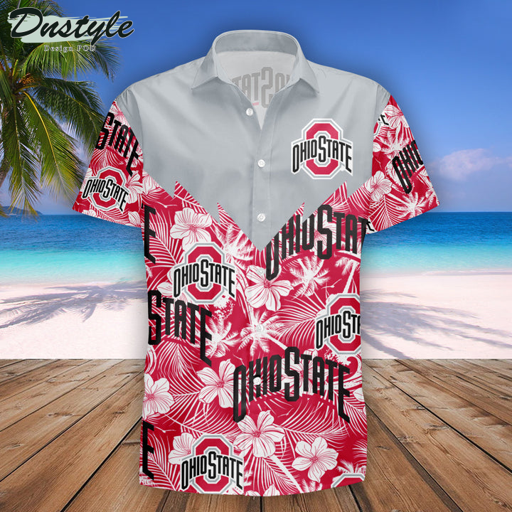 Ohio State Buckeyes Tropical NCAA Hawaii Shirt
