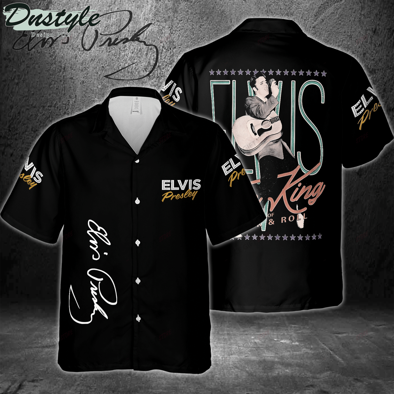 Elvis Presley Hawaiian Shirt Ver 4